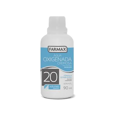 Água Oxigenada Farmax Cremosa 20 Volumes 90ml