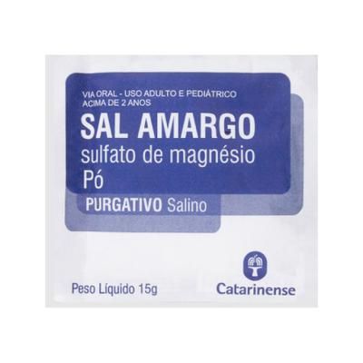 Sal Amargo Purificado Catarinense15g