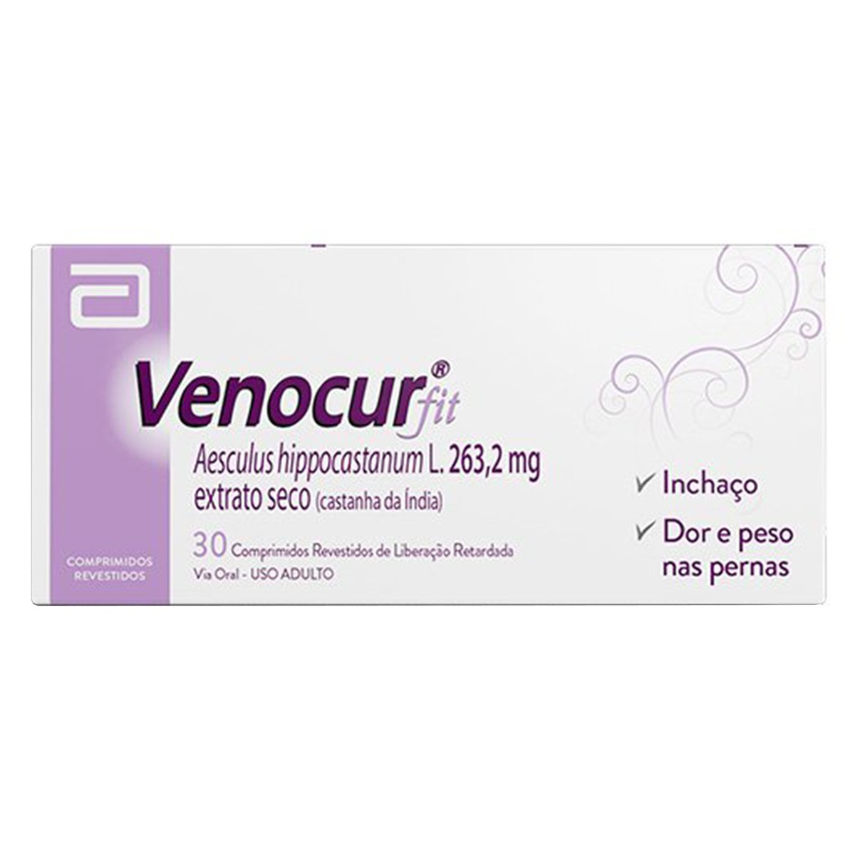 Venocur Fit 263,2mg Com 30 Comprimidos