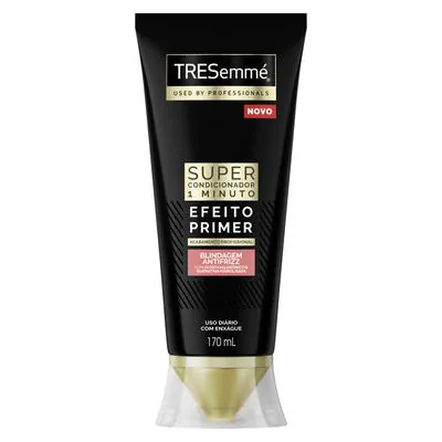 Super Condicionador Tresemmé 1M Efeito Primer Blindagem Antifrizz 170ml