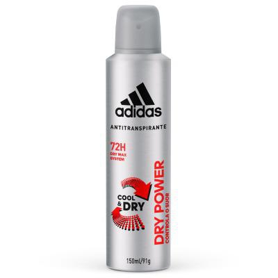 Desodorante Aerosol Adidas Masculino Dry Power 150ml