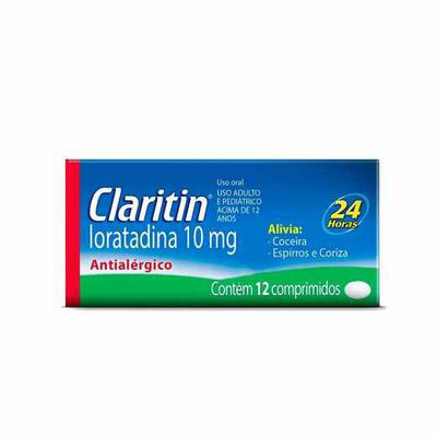 Claritin 10mg 12 Comprimidos