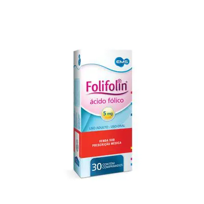 Folifolin 5mg 30 Comprimidos