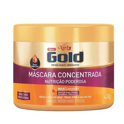 Máscara Concentrada Niely Gold Nutrição Poderosa 430g