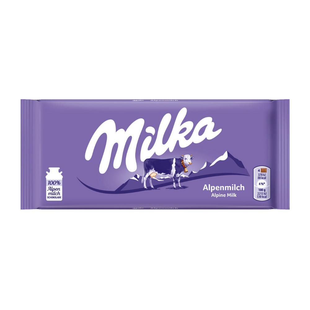 Chocolate ao Leite Milka Alpine 100g