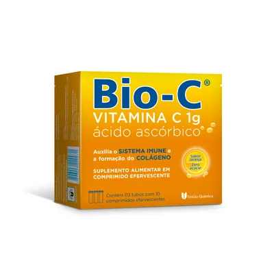 Bio C 1g 30 Comprimidos Efervescentes
