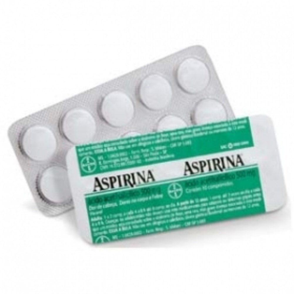 Aspirina 500mg 10 Comprimidos
