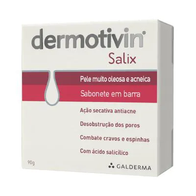Sabonete Dermotivin Salix Barra 90g