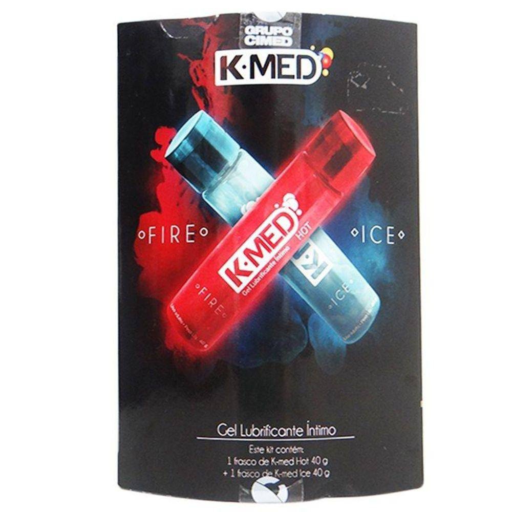Gel Lubrificante K-Med Fire And Ice 40g