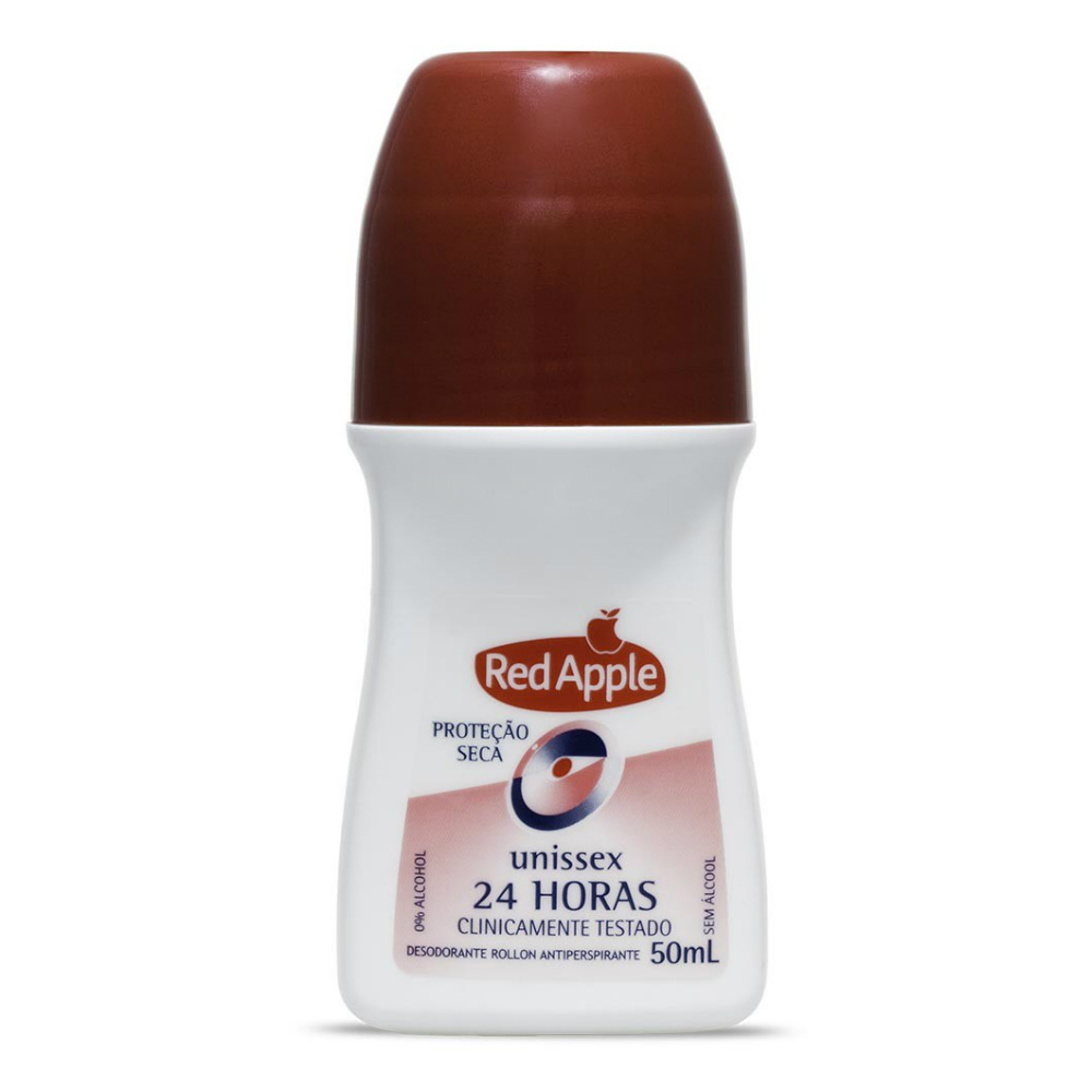 Desodorante Roll-On Red Apple Unissex 50ml