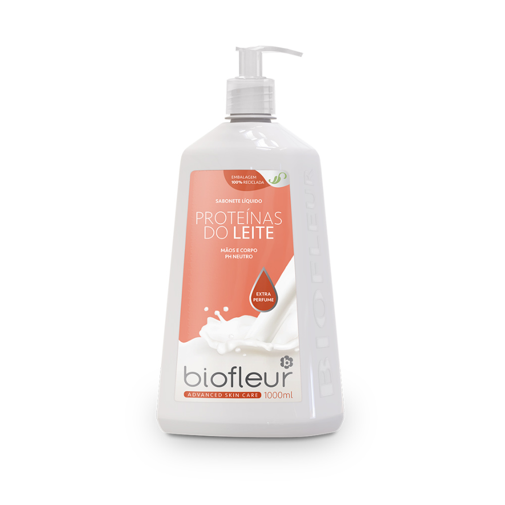 Sabonete Líquido Biofleur Proteínas do Leite 1L