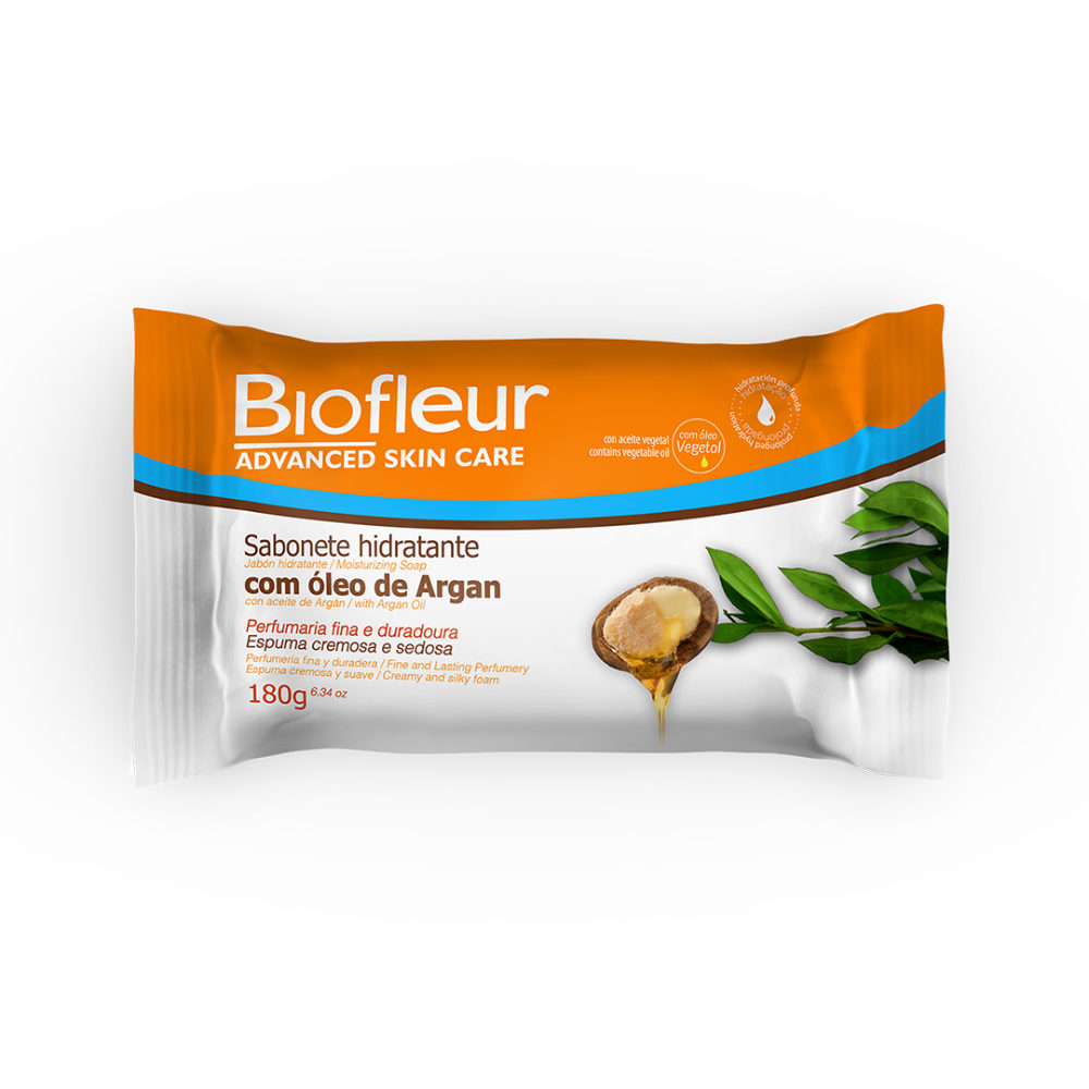 Sabonete Biofleur Advanced Skin Care Óleo de Argan 180g