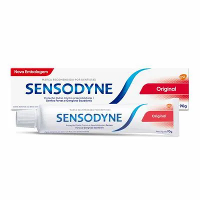 Creme Dental Sensodyne Original para Dentes Sensíveis 90g