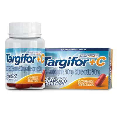Targifor C 500 + 500mg Com 30 Comprimidos
