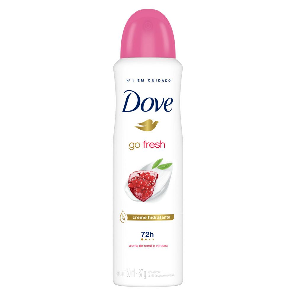 Desodorante Aerosol Dove Go Fresh Romã e Verbena 150ml