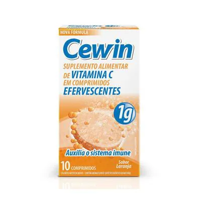 Cewin 1G Laranja 10 Comprimidos Efervescentes