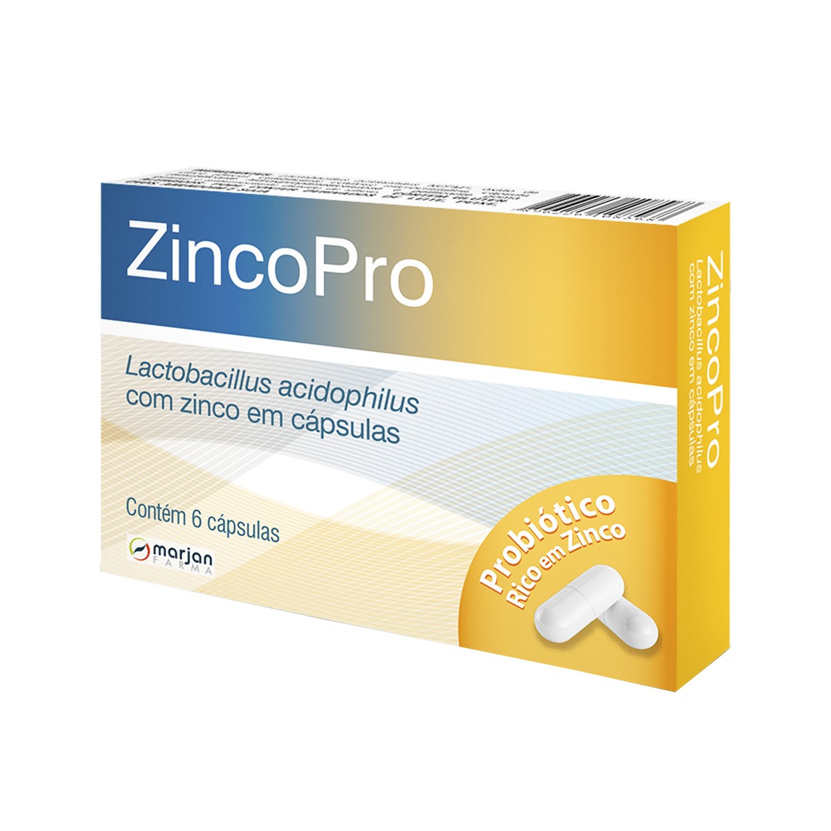 Zincopro Com 6 Cápsulas