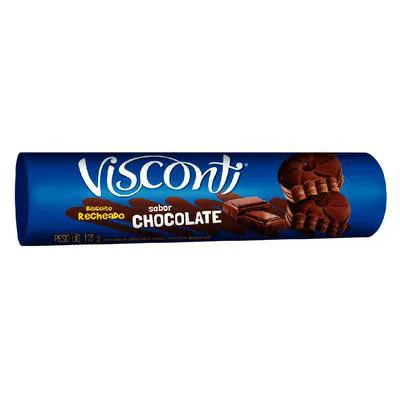 Biscoito Recheado Visconti Chocolate 125g