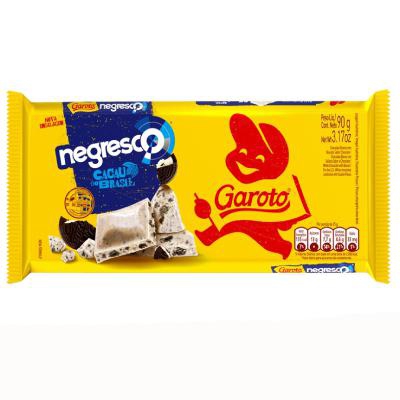 Chocolate Garoto Branco Negresco 90g
