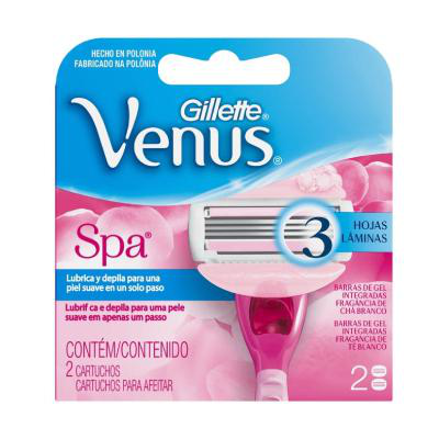 Carga Gillette Venus Spa 2 Unidades