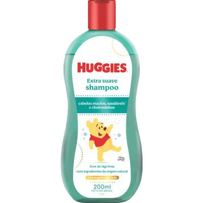 Shampoo Huggies Extra Suave para Bebê 200ml