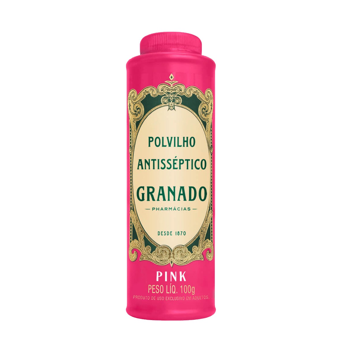 Polvilho Antisséptico Para os Pés Granado Pink 100g