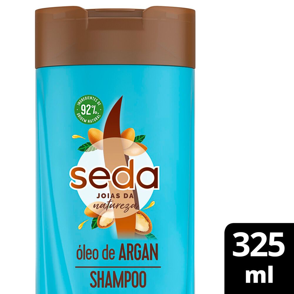 Shampoo Seda Recarga Natural Bomba Argan 325ml