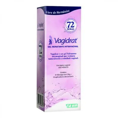 Vagidrat 1 Com Gel Vaginal + 10 Aplicadores