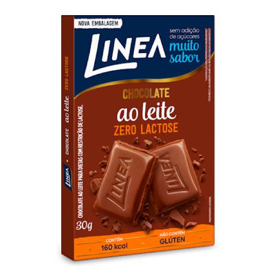 Chocolate ao Leite Linea Zero Lactose 30g