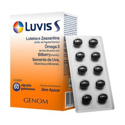 Suplemento Vitamínico Luvis S 60 Cápsulas