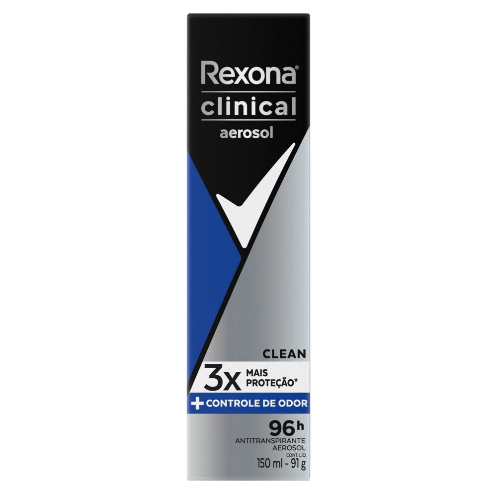 Desodorante Rexona Clinical Clean 150ml