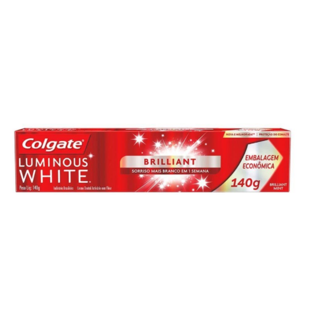 Creme Dental Colgate Luminous White Brilliant 140g