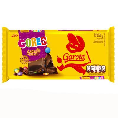 Chocolate Garoto com Confete Cores 90g