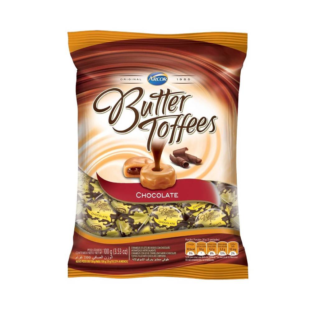 Bala Butter Toffees Chocolate 100g