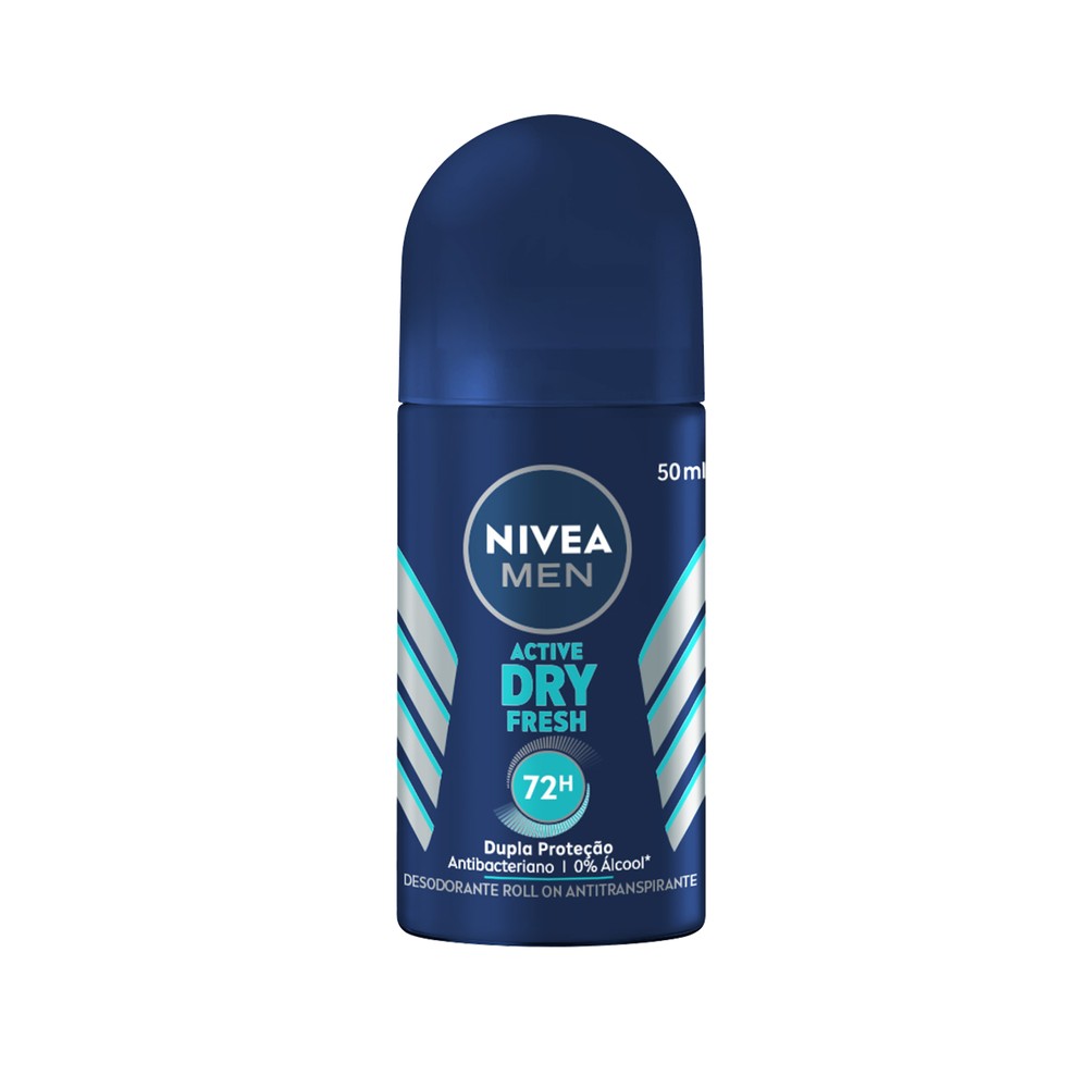 Desodorante Antitranspirante Nivea Men Roll On Dry Fresh 50ml