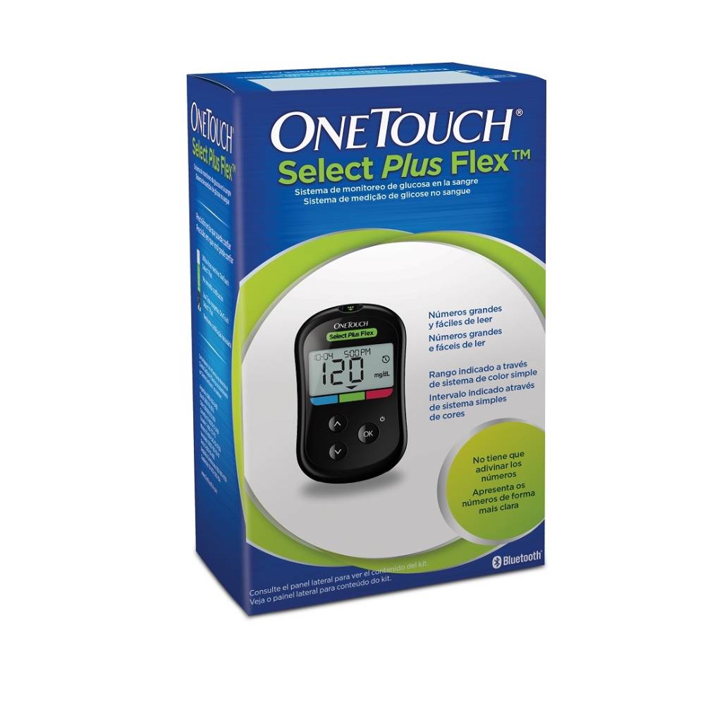 Kit Medidor Glicose One touch Select Plus Flex