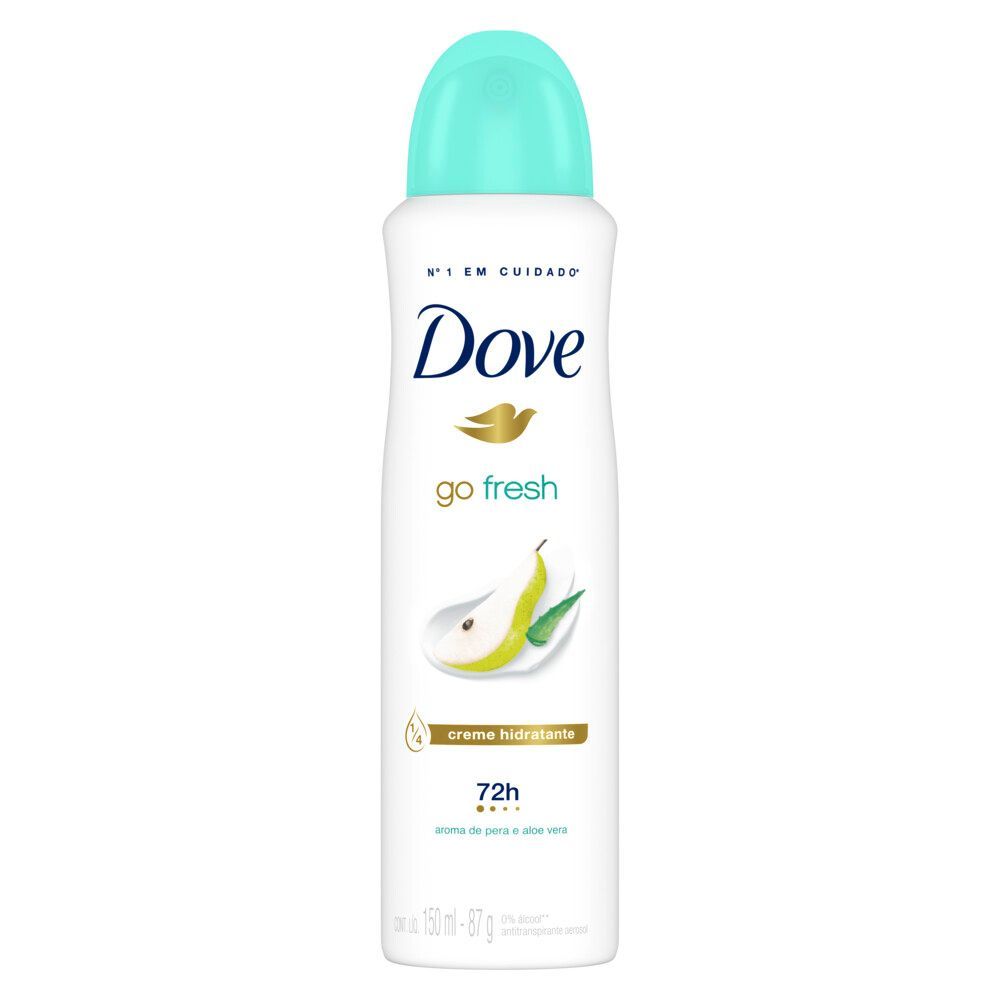Desodorante Antitranspirante Aerosol Dove Go Fresh Pera 150 ml