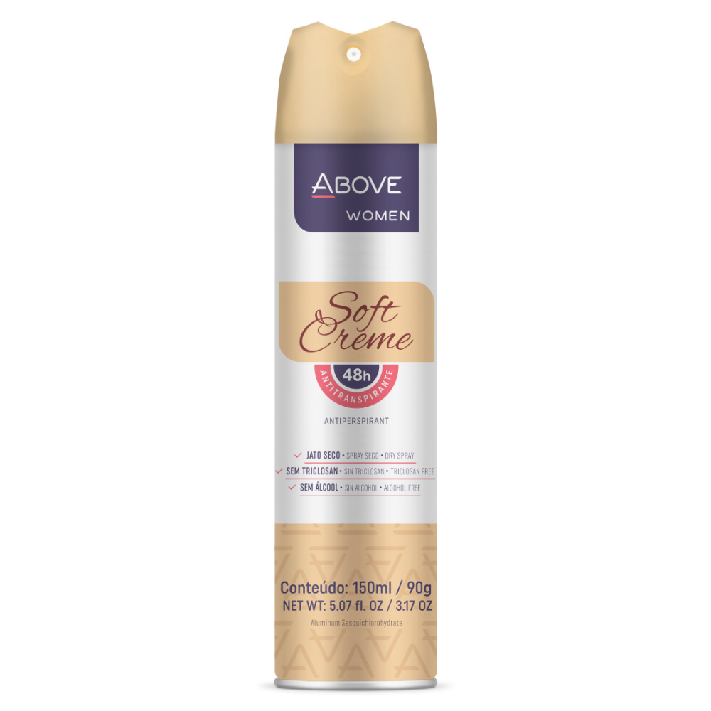 Desodorante Aerosol Above Soft 150ml