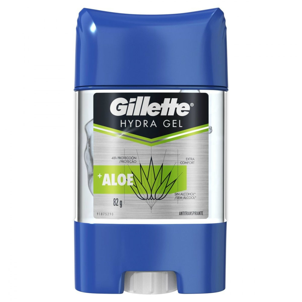 Desodorante Stick Gillette Hydra Gel Aloe 82g