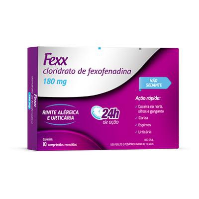 Fexx 180mg 10 Comprimidos