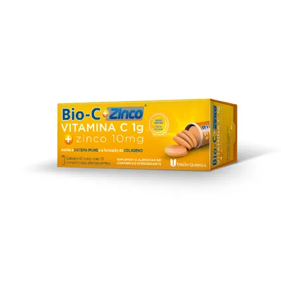 Bio-C Zinco 10 Comprimidos Efervescentes