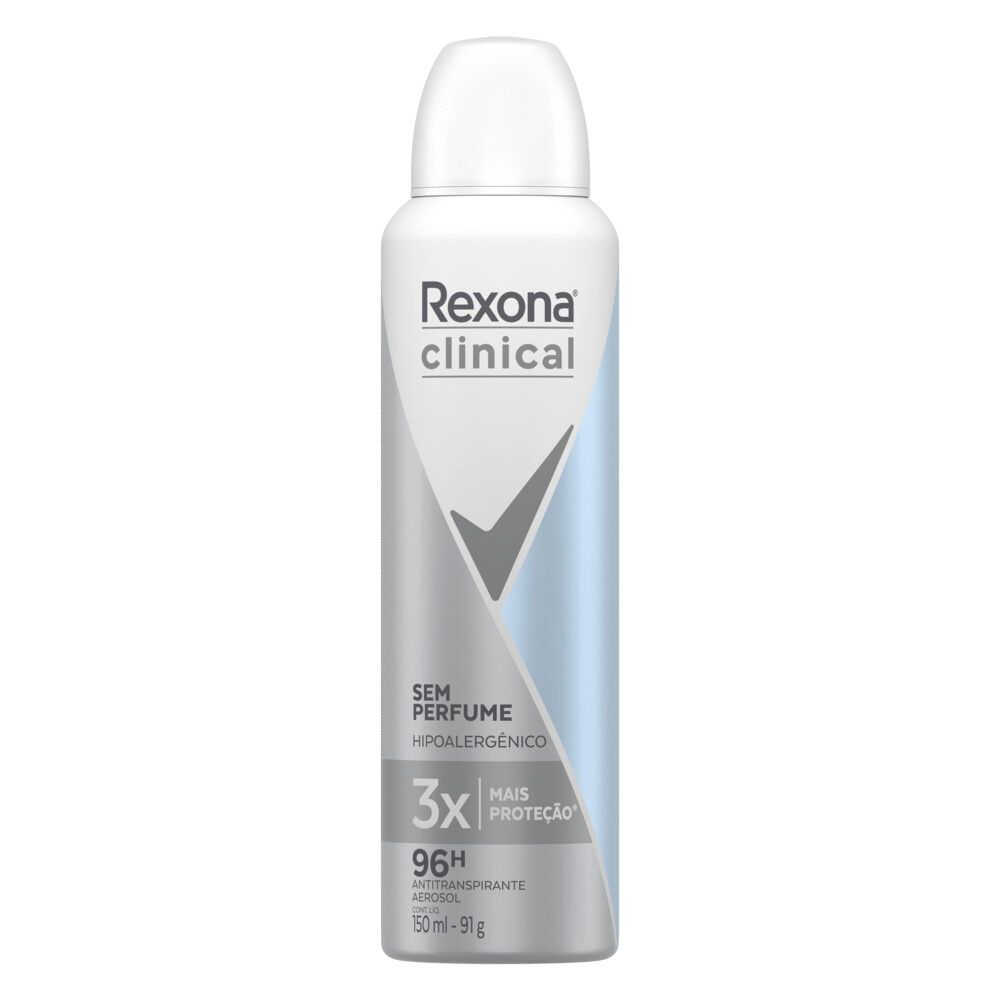 Desodorante Rexona Clinical Sem Perfume 150ml
