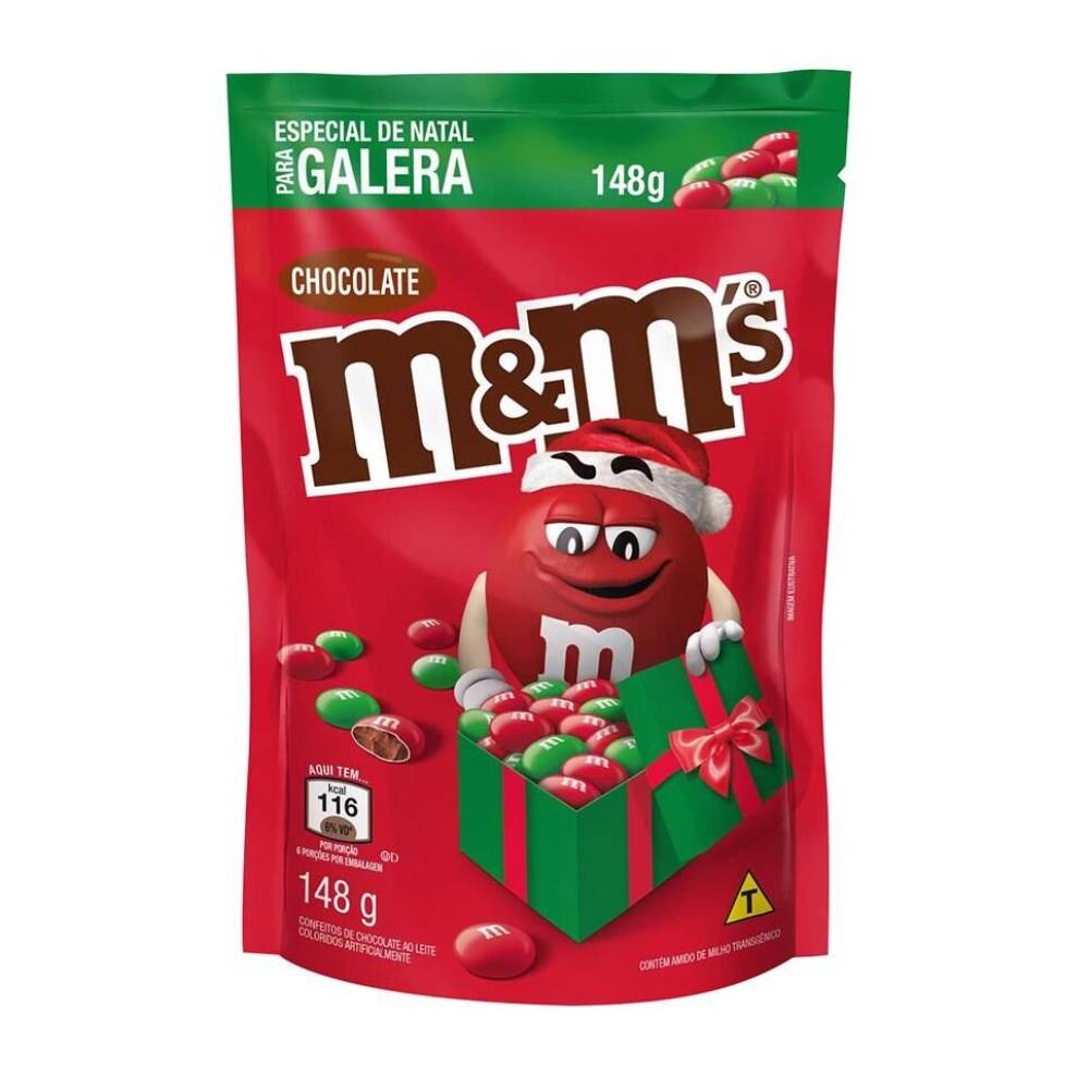 Chocolate M&M´s Pouch Natal 148g