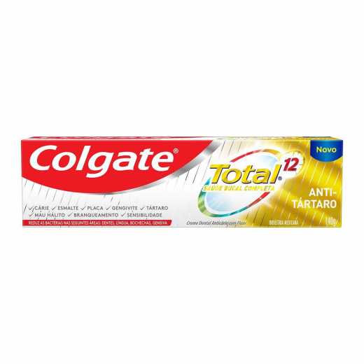 Creme Dental Colgate Total 12 Anti-Tartaro 140g