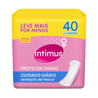 Absorvente Intimus Days Proteção Sem Perfume Leve 40 Pague 30