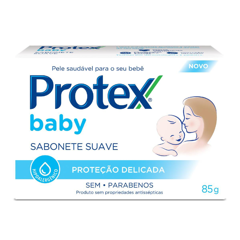 Sabonete Infantil Protex Baby Proteção Delicada 85g