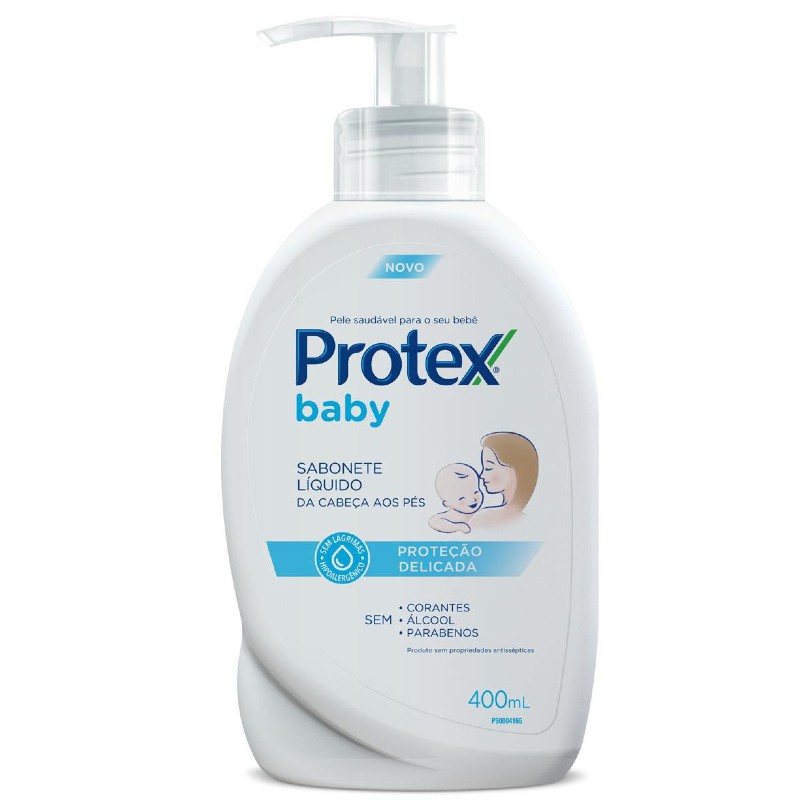 Sabonete Líquido Infantil Protex Baby Proteção Delicada 400ml