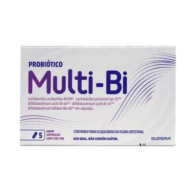 Multi-Bi Probiótico 5 Cápsulas 335mg