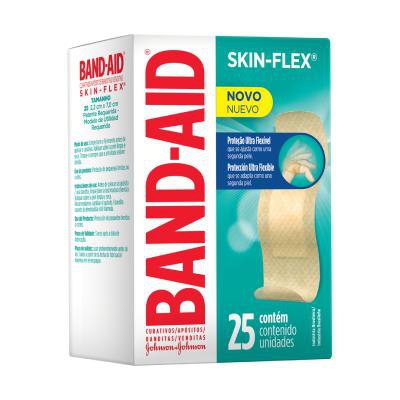 Curativo Band-Aid Skin-Flex 25 Unidades