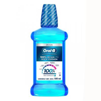 Enxaguante Bucal Oral-B 100% Regular 500ml